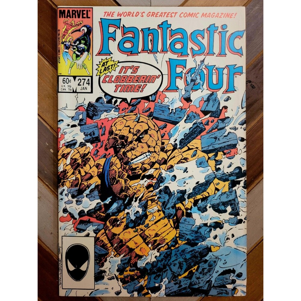 Fantastic Four #274 (1985) Thing is Back! Frankenstein's Monster! John Byrne 7.0